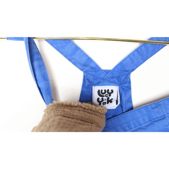 Lucy & Yak Blue Cotton Overalls - XS - Picture 3 of 5
